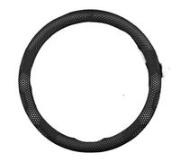 Couvre Volant Voiture pour VW R pour Polo pour GTI pour GTE pour Golf MK2 MK3 MK4 MK5 MK6 MK7 MK8 B5 B6 B7 Accessoires Housse Volant Peau Chamois(The Carbon White)