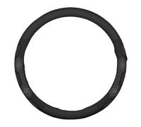 Couvre Volant Voiture pour VW R pour Polo pour GTI pour GTE pour Golf MK2 MK3 MK4 MK5 MK6 MK7 MK8 B5 B6 B7 Accessoires Housse Volant Peau Chamois(O Leather White)