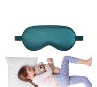 Couvre-yeux de sommeil - bandeau occultant pour les yeux, bloque la lumière, masque de voyage doux, sangle élastique | Solution d'obscurité confortable Train Vol Bureau Repos Relaxation Sieste Concent