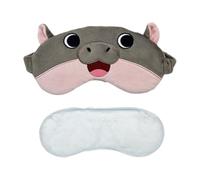 Couvre Yeux Pour Dormir Confortable Masque En Peluche Masque Pour Les Yeux Hippopotame Masque Pour Les Yeux De Voyage Couvre Yeux En Peluche Pour Le Pisolino Masque De Dormir Pour Animaux Mais