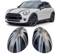 COUVRES COQUES RETROVISEURS NOIR GRIS ROUGE MINI COOPER F54 F55 F56 F57 13-18 (06024)