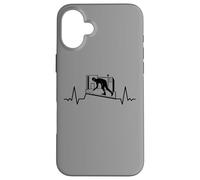 Couvreurs Couvreur Cardiogram Artisans-couvreurs Couvreur Coque pour iPhone 16 Plus
