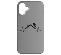 Couvreurs Couvreur Cardiogram couvreurs Couvreur Coque pour iPhone 16 Plus