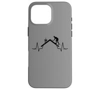 Couvreurs Couvreur Cardiogram couvreurs Couvreur Coque pour iPhone 16 Pro Max
