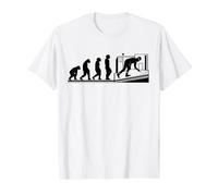 Couvreurs Couvreur Evolution couvreurs Couvreur T-Shirt Graphique avec Valeur, Homme, Blanc, L