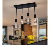 Plafonnier design rétro salon salle à manger éclairage lampe spot VINTAGE noir