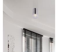 Couvrir Spot Montage Aluminium Lampe Ess Chambre Éclairage Verre Argent