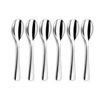 COUZON - Cuillère à café - Lot de 6 - Haikou - Acier inoxydable 18/10, Finition Miroir, Epaisseur 2 mm, Longueur 142 mm - Inox