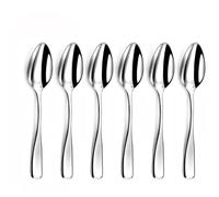 COUZON - Cuillère à café - Lot de 6 - Millenium - Acier inoxydable 18/10, Finition Miroir, Epaisseur 2.5 mm, Longueur 145 mm - Inox
