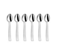 COUZON - Cuillère expresso et moka - Lot de 6 - Ato Miroir - Acier inoxydable 18/10, Finition Miroir, Epaisseur 3 mm, Longueur 105 mm - Inox