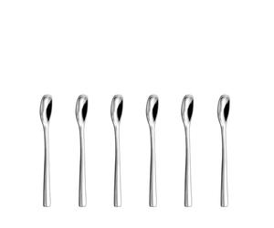 COUZON - Cuillère expresso et moka - Lot de 6 - Persane - Acier inoxydable 18/10, Finition Miroir, Epaisseur 1.8 mm, Longueur 105 mm - Inox