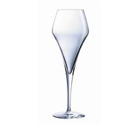 COUZON - Flûte à champagne - Lot de 6 - Lys - Krysta, Contenance 21 cl, Dimensions : H21.1 x L7.7 x Diamètre buvant 4.9 cm - Transparent