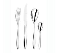 COUZON - Ménagère 24 couverts de table en coffret pour 6 personnes - Epsilon - Acier inoxydable 18/10, Finition Miroir, Epaisseur 3 mm - Inox