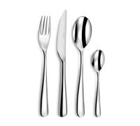 COUZON - Ménagère 24 couverts de table pour 6 personnes - Alpha - Acier inoxydable 18/10, Finition Miroir, Epaisseur 3.5 mm - Inox