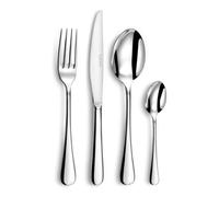 COUZON - Ménagère 24 couverts de table pour 6 personnes - Clipper - Acier inoxydable 18/10, Finition Miroir, Epaisseur 2.5 mm - Inox