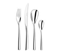 COUZON - Ménagère 24 couverts de table pour 6 personnes - Distingo - Acier inoxydable 18/10, Finition Miroir, Epaisseur Forgée - Inox