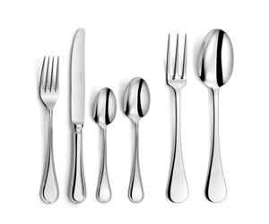 COUZON - Ménagère 50 couverts de table pour 12 personnes - Vendôme - Acier inoxydable 18/10, Finition Miroir, Epaisseur 3.5 mm - Inox