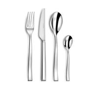 Couzon Side ménagère 24 couverts 6 personnes, inox 18/10 miroir, coffret | Ménagère 24 couverts 6 personnes, inox 18/10, épaisseur 3,5 mm, finition miroir, compatible lave-vaisselle