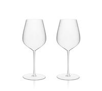 COUZON - Verre à vin - Lot de 2 - Altis - Cristallin ultra léger et résistant, Contenance 44 cl, Dimensions : H22 cm x Diamètre 8.6 cm - Transparent
