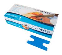 Covadetect Pansement Pour Phalanges Bleu Détectable Imperméable 100 Pièces (4072w)