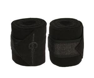 Covalliero Bandage Polaire Empara Black, 4 pcs