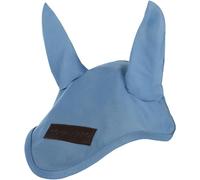 Covalliero - Cagoule anti-mouches FS26 - Protège-oreilles pour chevaux - Oreilles de mouche élastiques - Protection contre les insectes pour cheval - Accessoire cheval bleu fumé (bleu fumé) - Poney