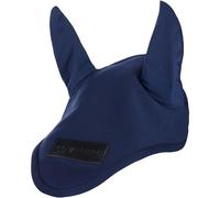 Covalliero - Cagoule anti-mouches FS26 - Protège-oreilles pour chevaux - Oreilles de mouche élastiques - Protection contre les insectes pour cheval - Accessoire cheval bleu foncé (Dark Navy) - Poney
