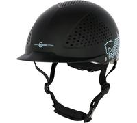 Covalliero Casque d'équitation Beauty 2.0 au design élégant, pour les jeunes cavaliers 48-54cm