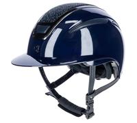 Covalliero Casque d'équitation Elite Polo Casque d'équitation avec visière polo moderne L 59-61cm