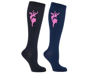Covalliero Chauss. éq. compression Janne black/darknavy, pack 2, 37-39