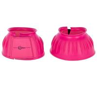 Covalliero Cloches en Caoutchouc, Protection des Sabots, Cloches, Paire, Pink, Pony, Caoutchouc Souple, Chevaux, avec Fermeture Scratch