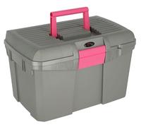 Kerbl Boîte de Pansage - Siena - Gris/Rose