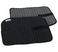 Covalliero CovallieroTherm Lot de 2 coussinets de bandage Noir Taille L 49 x l 48 cm