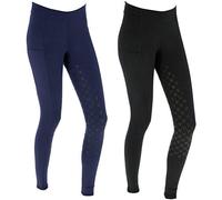 Covalliero Kerbl Equona Legging d'équitation pour Fille, Bleu foncé, 140/146