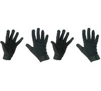 Covalliero Kerbl Gants d'équitation en Jersey Taille M Noir (Lot de 2)
