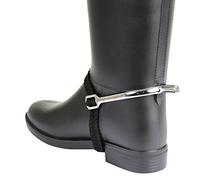 Covalliero Kerbl Men's Drop-Shape Spurs with Straps