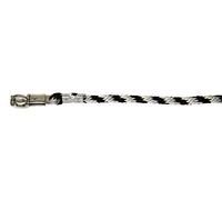 Covalliero KERBL Mustang Longe Mousqueton Anti-Panique pour Cheval Argent/Noir/Blanc