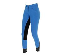 Covalliero Kinderreithose Economic Midblue, Größe 128 Pantalon d'équitation Enfants, Bleu Moyen