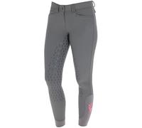 Covalliero Pant.équit. Janne x PinkRibbon fond intégr. graphite, t. 42