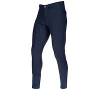 Covalliero Pantalon d'équitation Techno II, vêtements d'équitation, bleu foncé, taille 54, stock complet, polyamide, homme, extensible dans les 4 sens
