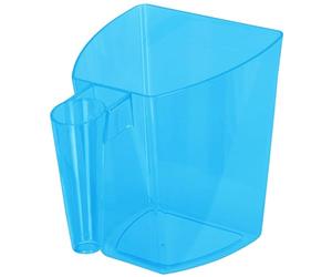 Covalliero Pelle à Grains Transparente, 2 kg, Bleu Roi