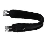 Covalliero Sangle de Selle avec Polaire Noire, 125 cm