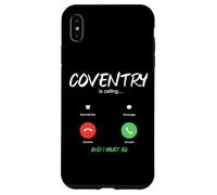 Coventry Appelle la Migration d'un Voyage en Ville en Angleterre Coque pour iPhone XS Max
