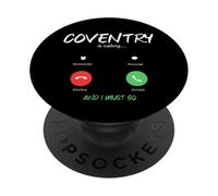 Coventry Appelle la Migration d'un Voyage en Ville en Angleterre PopSockets PopGrip Adhésif