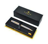 Coventry Stylo à bille - Chrome poli avec rendez-vous dorés