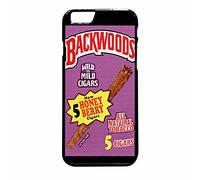 Cover Backwoods Honey Berry Cigars Cover Case / Color Noir Plastic / Device iPhone 6 Plus/6s Plus