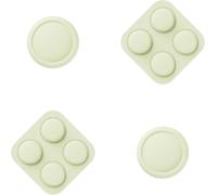Cover Buttons With Joystick Cap For Nintendo Switch 2,Button Caps & Stick Analog For Switch Joy Con 2 Antique Yellow