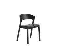 Cover Chaise de Salle à Manger Cuir Noir/Noir