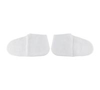 Cover-chaussure Overshoes Silicone Araproofroproofroproping Anti Slip Protector for Men Femmes Outdoor Walking Rainy Day White Color Taille M L (Blanc m)