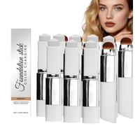 Cover Cream Stick, Fondation changeante de couleur avec brosse amovible avec base de maquillage éclairante, Concealeur hydratant léger de longue durée, Fondation pour la peau mature (8)